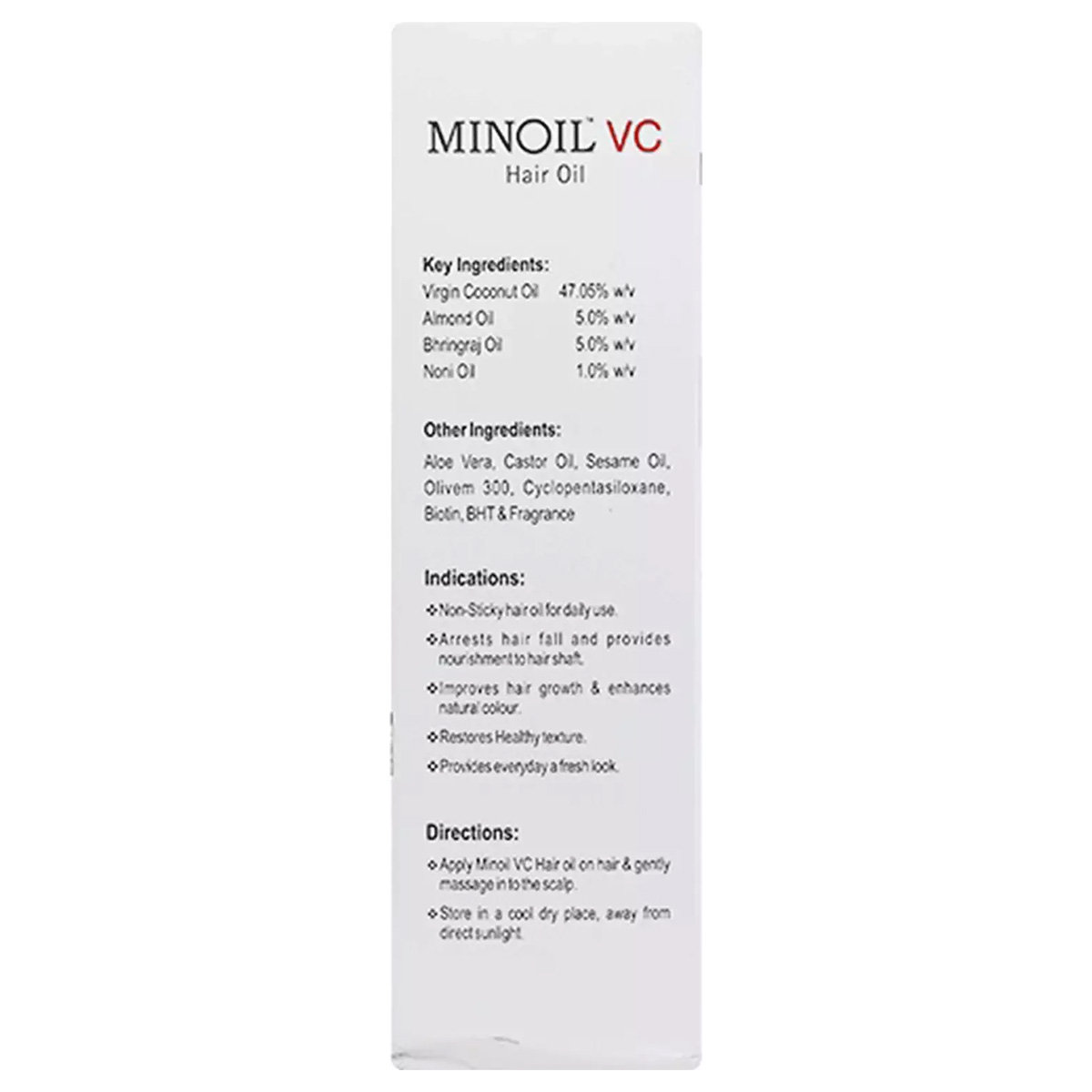 New Minoil VC Hair Oil, 100 ml, Pack of 1 New Minoil VC Hair Oil, 100 ml, Pack of 1