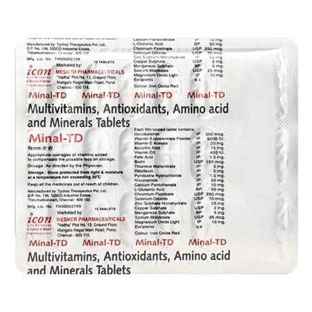 Minal-TD Tablet 15's