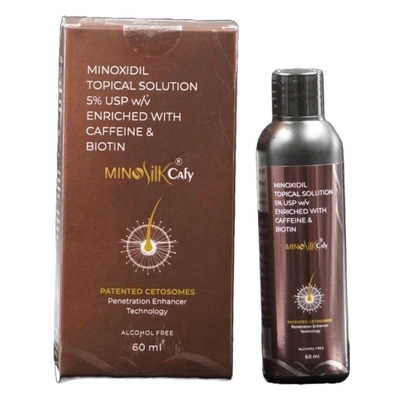 Minosilk Cafy 5% Solution 60 ml, Pack of 1 Solution