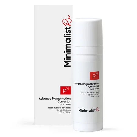 Minimalist P10 Advance Pigmentation Corrector Face Cream, 30 ml