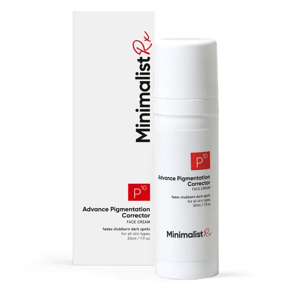 Minimalist P10 Advance Pigmentation Corrector Face Cream, 30 ml, Pack of 1