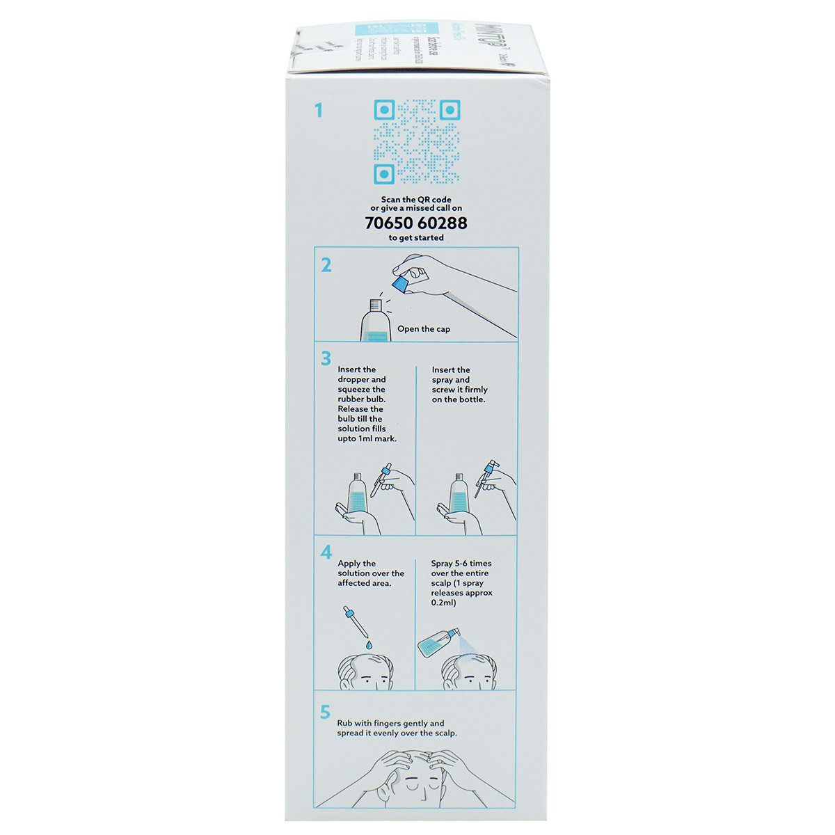 Mintop 5% Hair Solution 60 ml, Pack of 1 Solution Mintop 5% Hair Solution 60 ml, Pack of 1 Solution