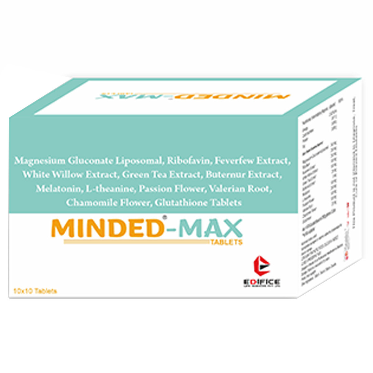 Minded-Max Tablet 10's Minded-Max Tablet 10's