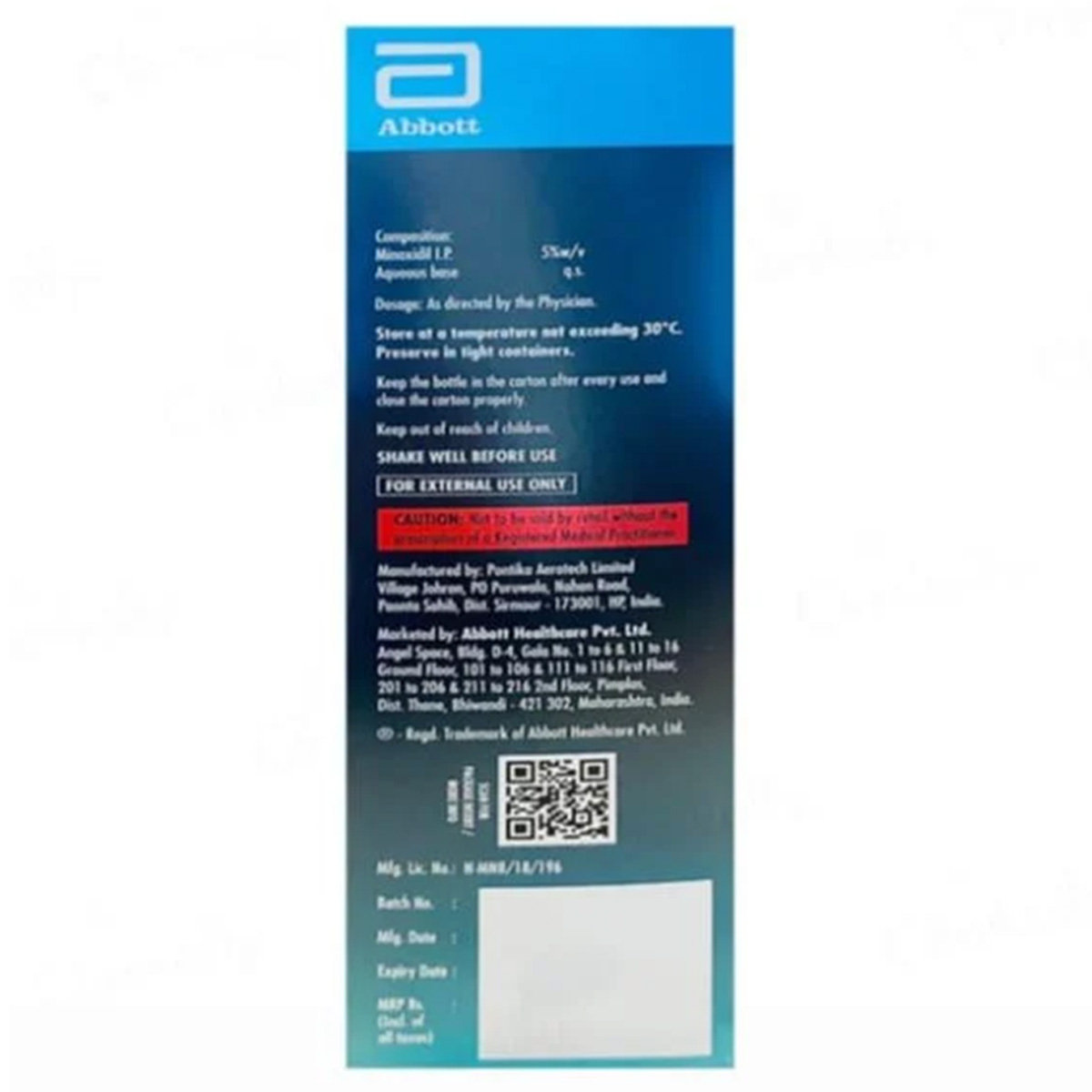 Minichek Ultra 5% Topical Solution 60 ml, Pack of 1 SOLUTION Minichek Ultra 5% Topical Solution 60 ml, Pack of 1 SOLUTION