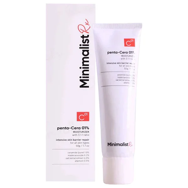 Minimalist Rx Retinol 01% Cera Moisturizer, 50 gm, Pack of 1