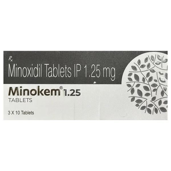 Minokem 1.25 mg Tablet 10's, Pack of 10 TabletS