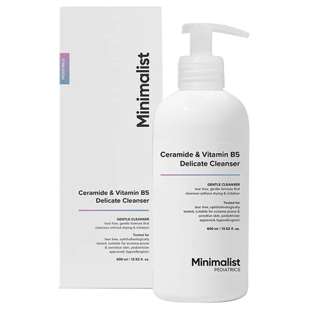 Minimalist Pediatrics Ceramide & Vitamin B5 Delicate Baby Cleanser, 300 gm