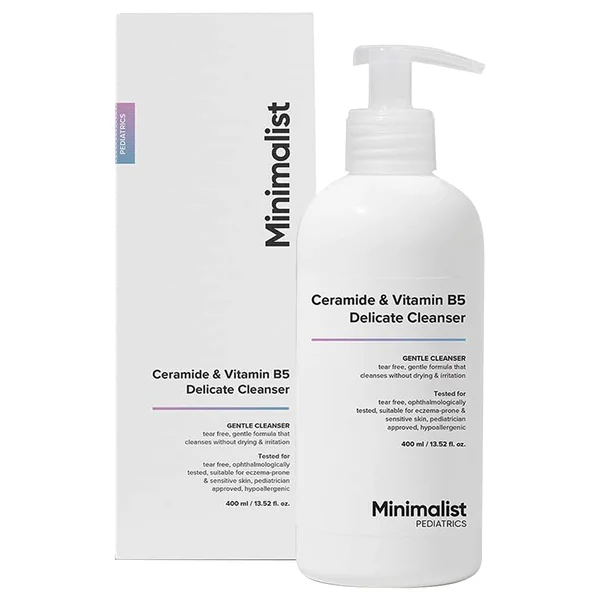 Minimalist Pediatrics Ceramide &amp; Vitamin B5 Delicate Baby Cleanser, 300 gm, Pack of 1
