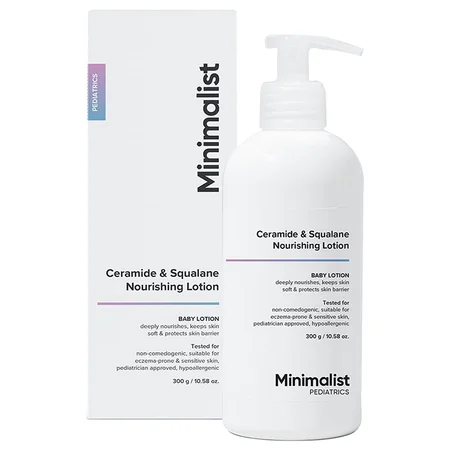 Minimalist Pediatrics Ceramide & Squalane Nourishing Baby Lotion, 300 gm