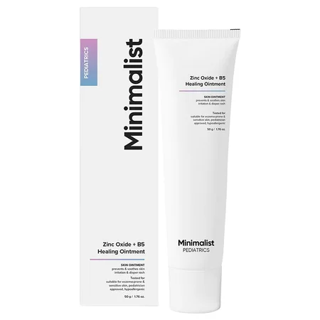 Minimalist Pediatrics Zinc Oxide + B5 Healing Baby Ointment, 300 gm
