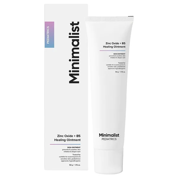 Minimalist Pediatrics Zinc Oxide + B5 Healing Baby Ointment, 300 gm
