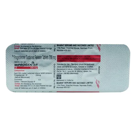 Miprogen SR 200 Tablet 10's