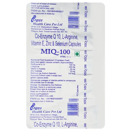 MIQ-100 Capsule 10's