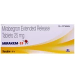 Mirakem 25 ER Tablet 