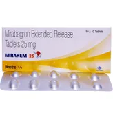 Mirakem 25 ER Tablet 10's, Pack of 10 TABLET ERS
