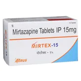Mirtex 15 mg Tablet 15's, Pack of 15 TabletS