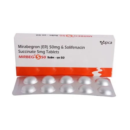 Mirbeg-S 50 Tablet 10's