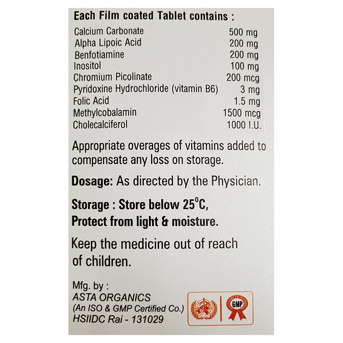 Miravit Gold Tablet 10's, Pack of 10 Miravit Gold Tablet 10's, Pack of 10