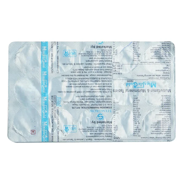 Mirakle Gold Tablet 15's