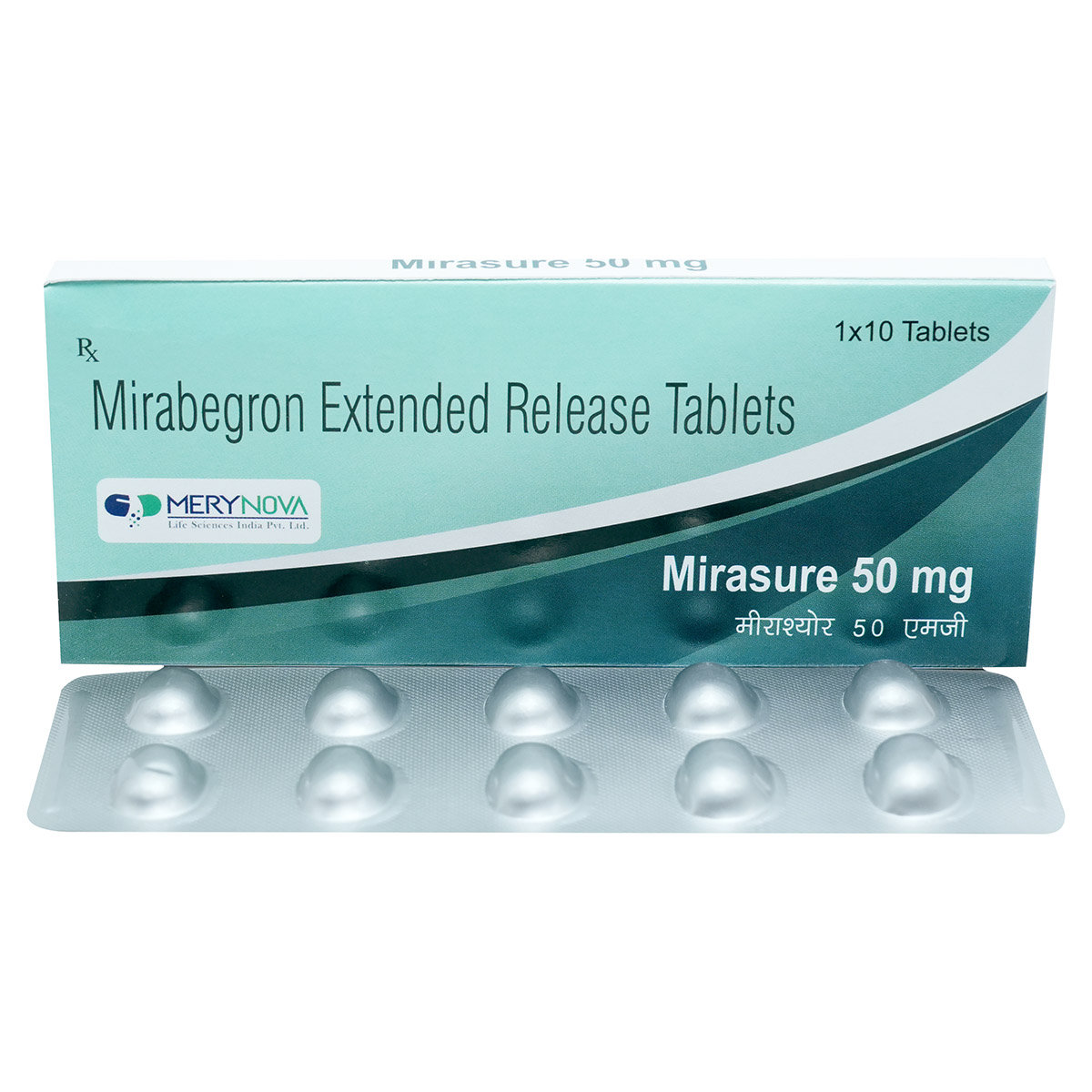 Mirasure 50 mg Tablet 10's, Pack of 10 TABLETS Mirasure 50 mg Tablet 10's, Pack of 10 TABLETS