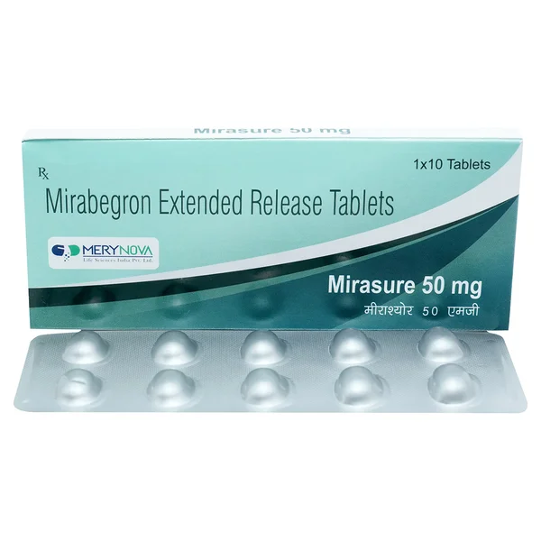 Mirasure 50 mg Tablet 10's, Pack of 10 TABLETS