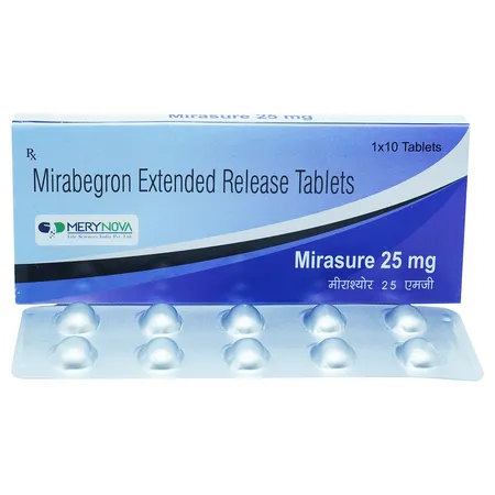 Mirasure 25 mg Tablet 10's