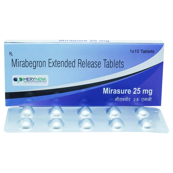 Mirasure 25 mg Tablet 10's, Pack of 10 TABLETS