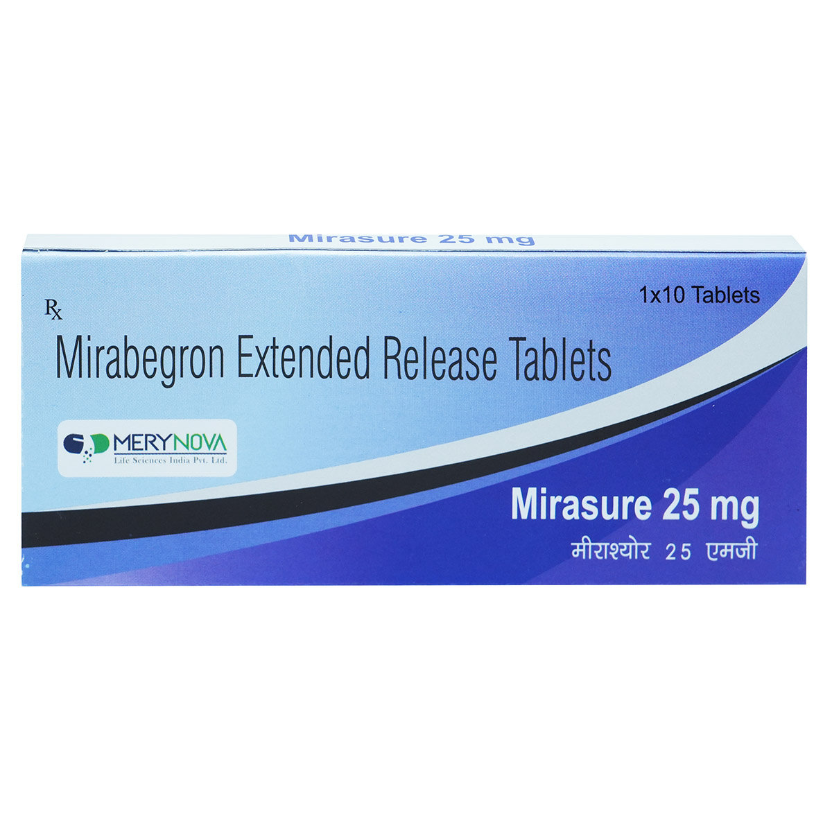 Mirasure 25 mg Tablet 10's, Pack of 10 TABLETS Mirasure 25 mg Tablet 10's, Pack of 10 TABLETS