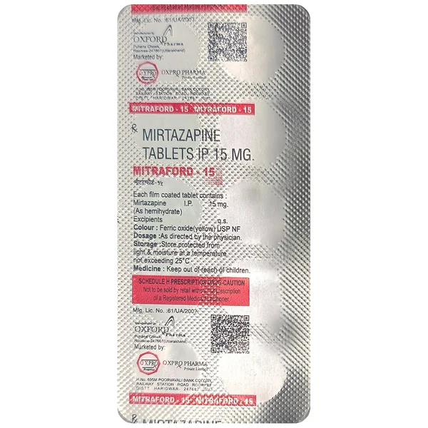 Mitraford-15 Tablet 10's