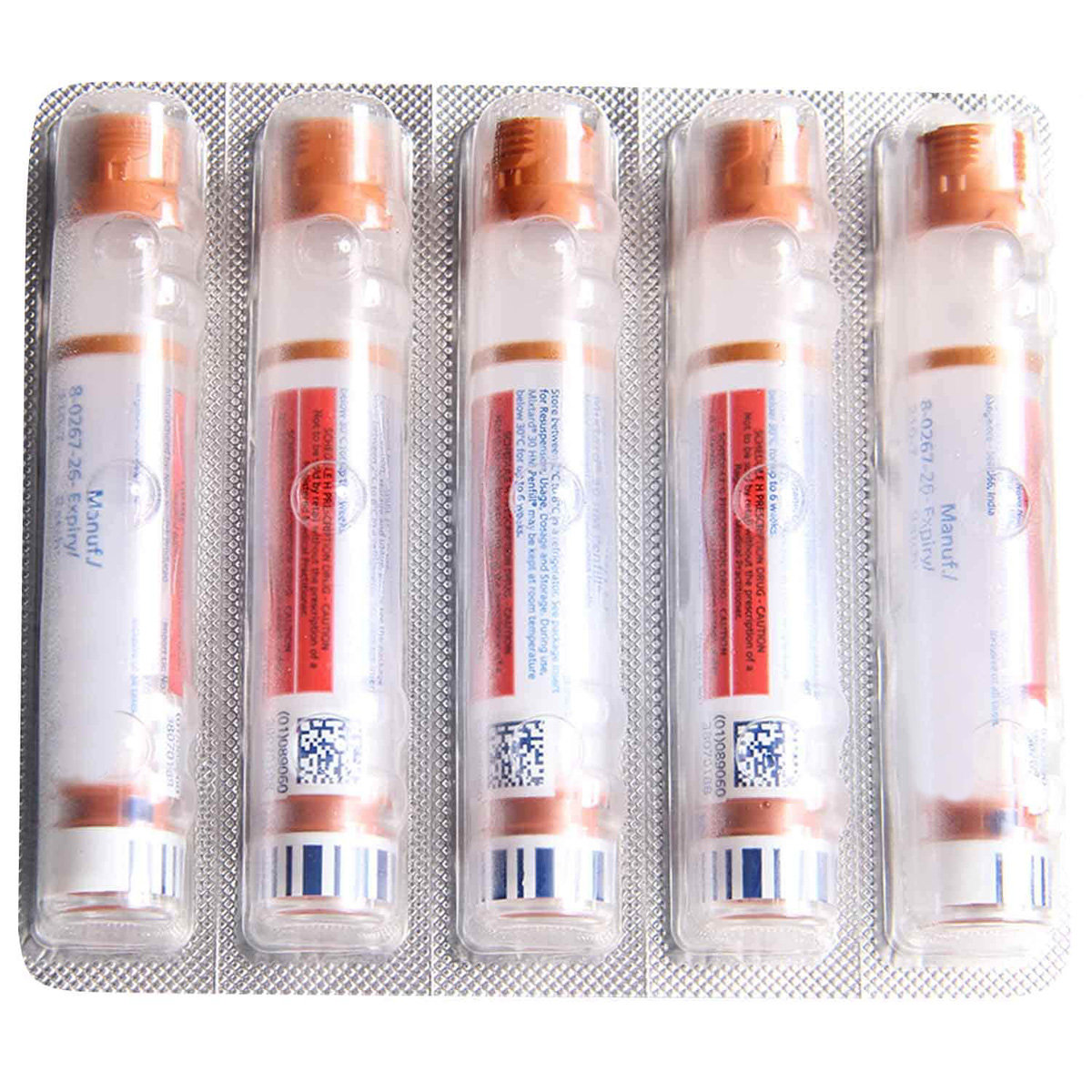 Mixtard 30 HM 100IU/ml Penfill 3 ml, Pack of 1 INJECTION Mixtard 30 HM 100IU/ml Penfill 3 ml, Pack of 1 INJECTION
