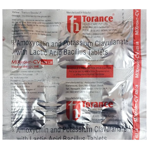 Mixfight-CV 625 Tablet 6's