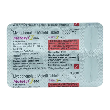 Mofetyl 500 Tablet 10's