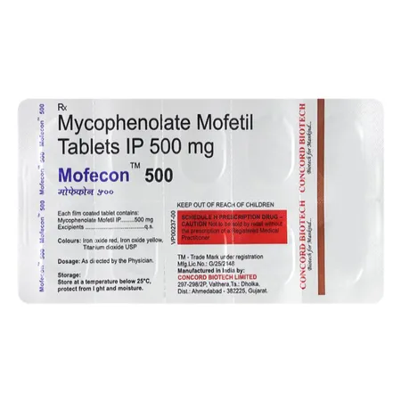 Mofecon 500 mg Tablet 10's