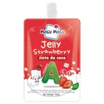 Mogu Mogu Strawberry With Nata De Coco Jelly, 150 gm
