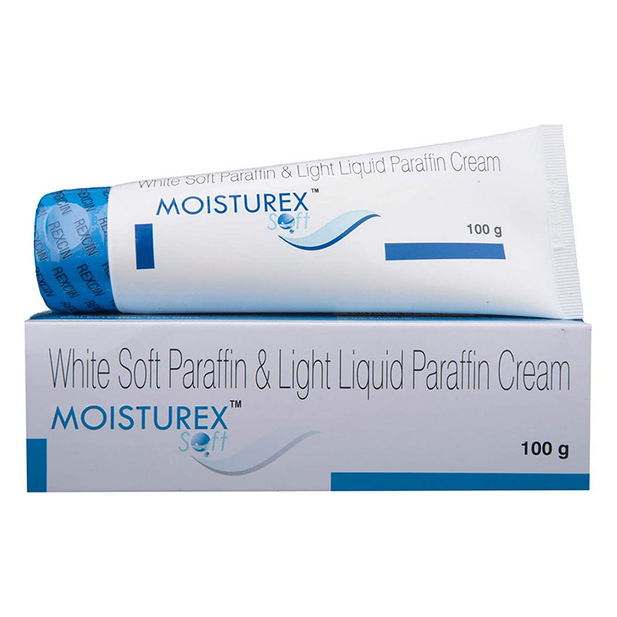 Buy Moisturex Soft Cream 100 gm | White Soft Paraffin & Light Liquid Paraffin | Moisturises Skin Online