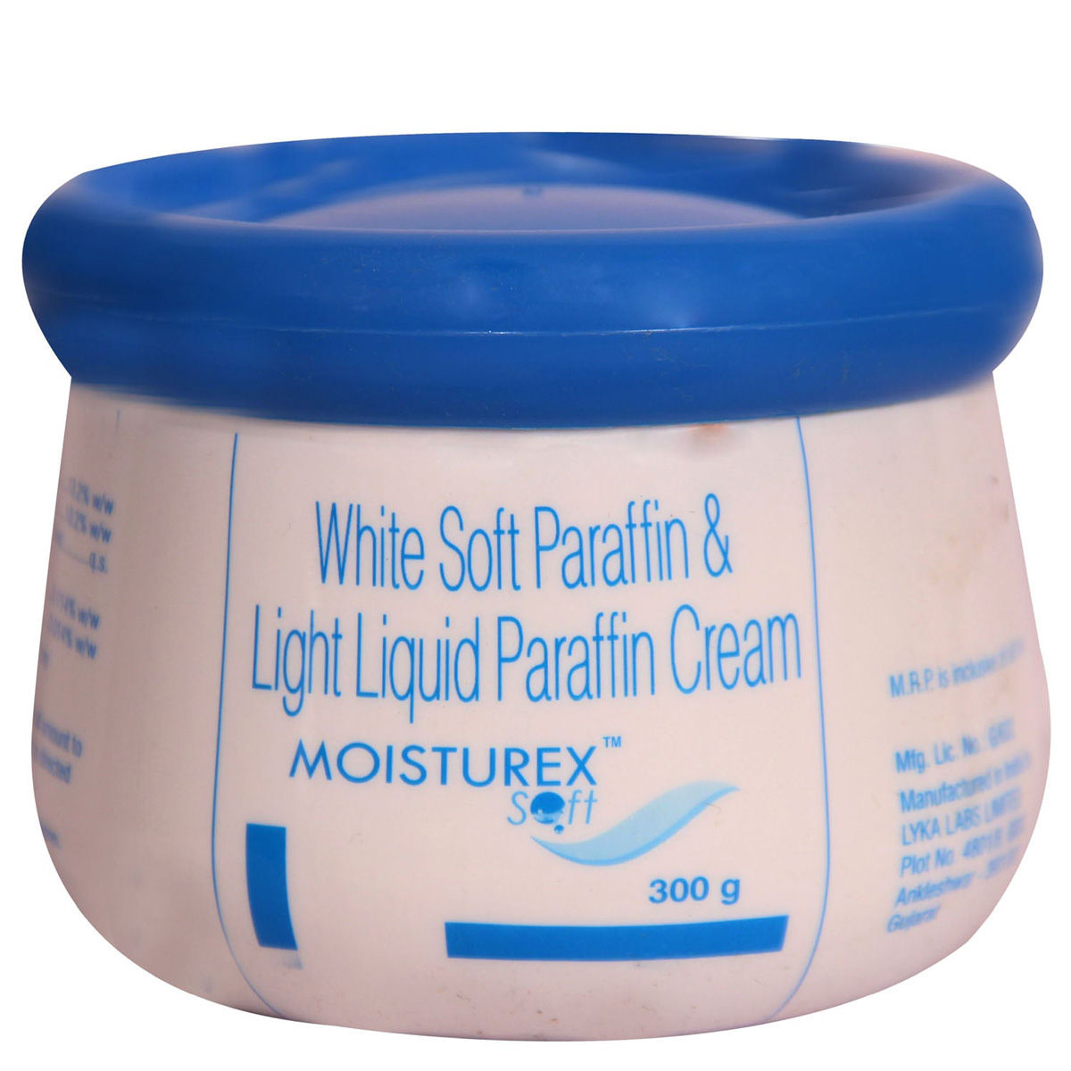 Buy Moisturex Soft Cream 300 gm | White Soft Paraffin & Light Liquid Paraffin | Moisturises Skin Online