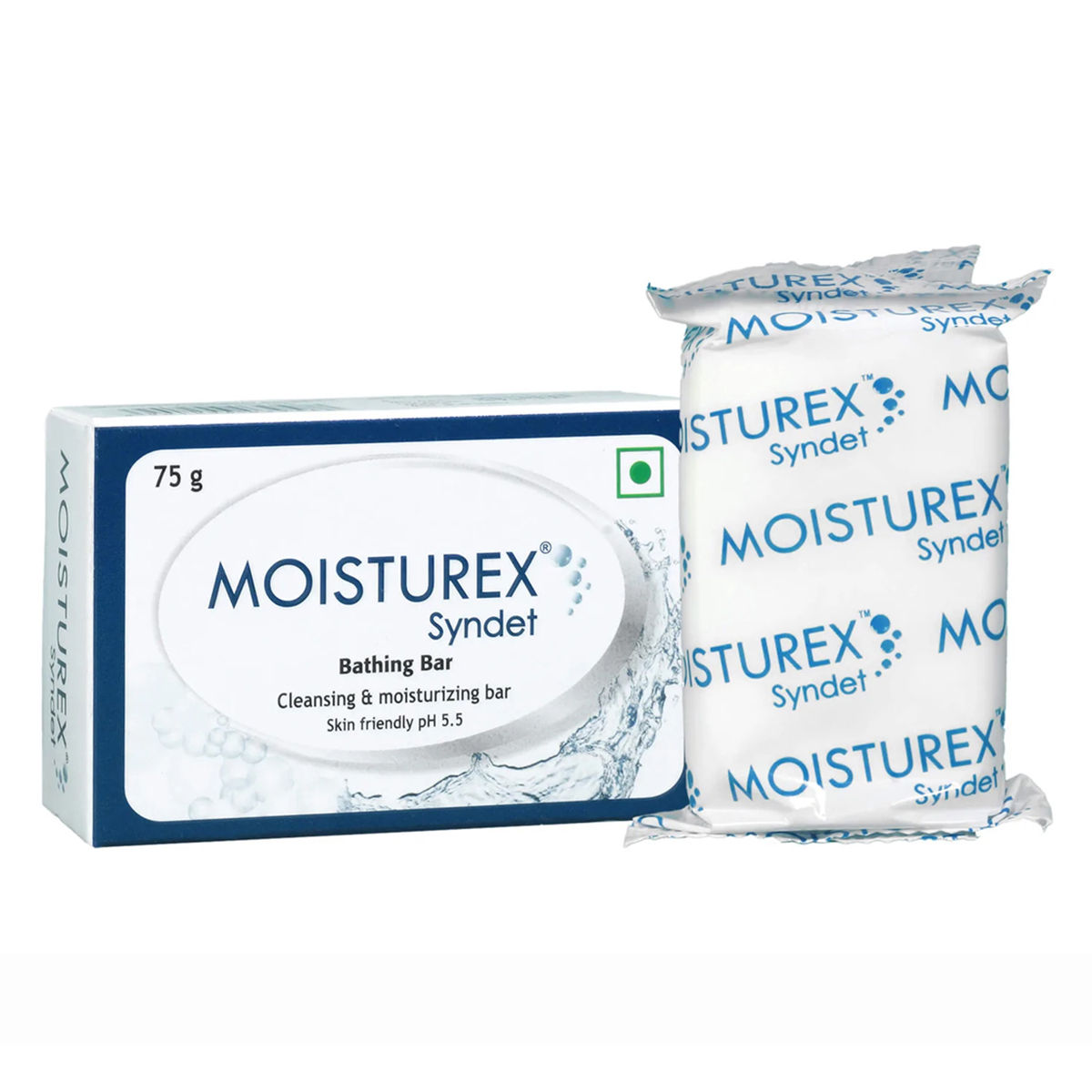 Buy Moisturex Syndet Bathing Bar, 75 gm Online