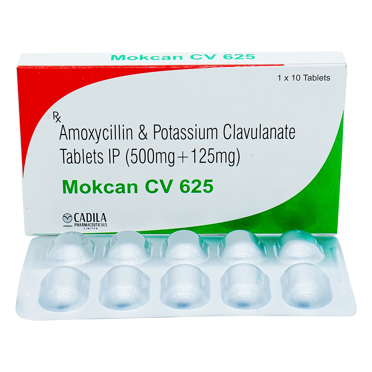 Mokcan CV 625 Tablet 6's, Pack of 6 TABLETS Mokcan CV 625 Tablet 6's, Pack of 6 TABLETS