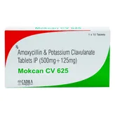 Mokcan CV 625 Tablet 6's, Pack of 6 TABLETS