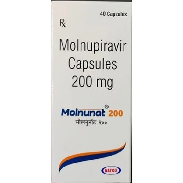 Molnunat 200 Capsule 40's, Pack of 1 Capsule