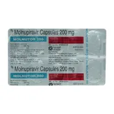 Molnutor 200 Capsule 10's, Pack of 10 CAPSULES