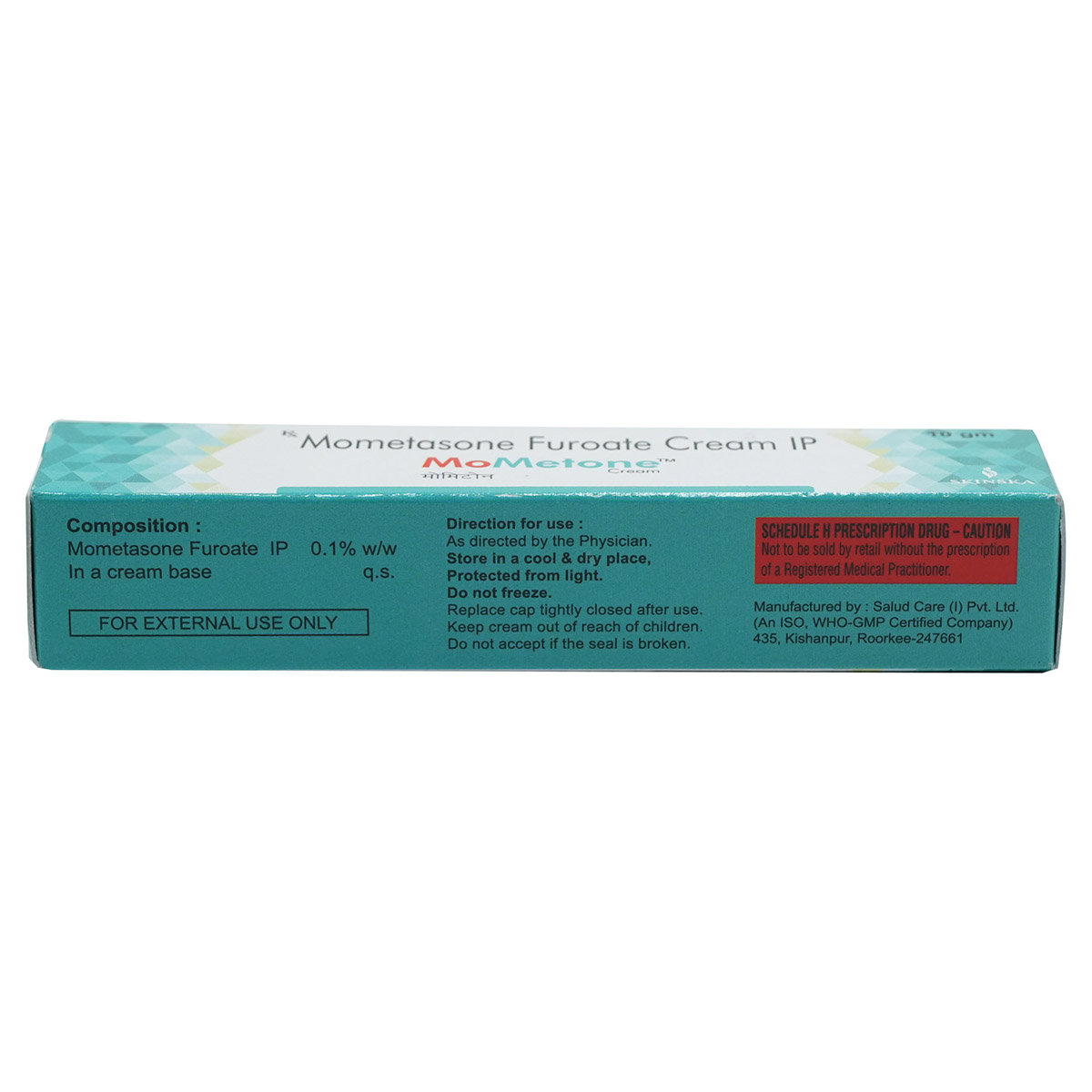 Mometone 0.1% Cream 10 gm, Pack of 1 Cream Mometone 0.1% Cream 10 gm, Pack of 1 Cream