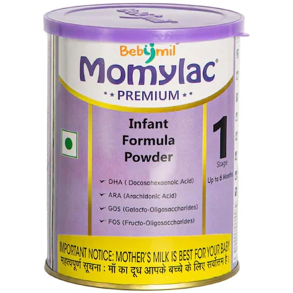 Momylac Premium Infant Formula Stage-1 Powder, 400 gm Tin