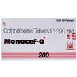 Monocef-O 200 Tablet 10's