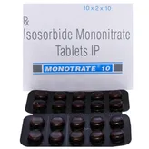 Monotrate 10 Tablet 10's, Pack of 10 TABLETS