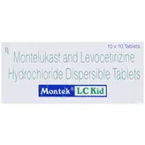 Montek LC Kid Tablet 10's, Pack of 10 TABLETS
