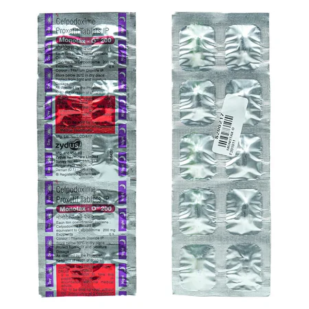 Monotax O 200 mg Tablet 10's