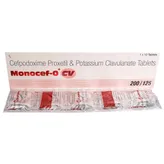 Monocef-O CV Tablet 10's, Pack of 10 TABLETS