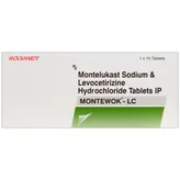 Montewok-LC Tablet 10's, Pack of 10 TABLETS