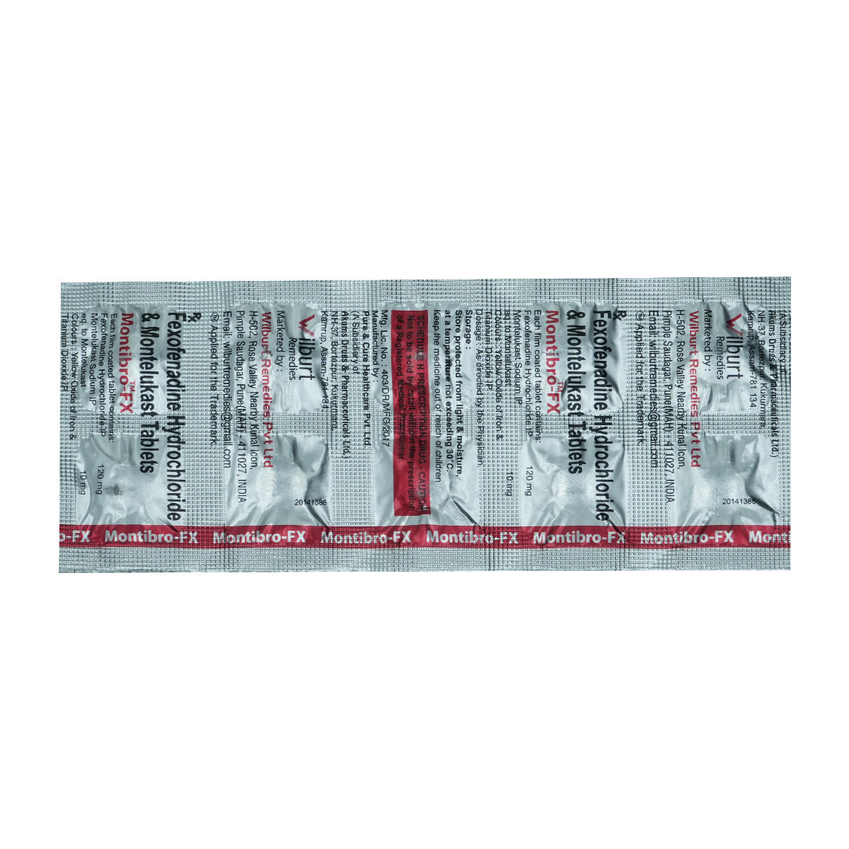 Montibro-FX Tablet 10's, Pack of 10 TabletS Montibro-FX Tablet 10's, Pack of 10 TabletS